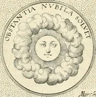 An illustration from Symbola diuina & humana pontificvm, imperatorvm, regvm : accessit breuis & facilis isagoge Iac. Typotii : ex mvsaeo Octavii de Strada civis Romani : tomus primus[-tertius] (1601)
