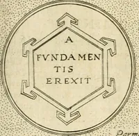 An illustration from Symbola diuina & humana pontificvm, imperatorvm, regvm : accessit breuis & facilis isagoge Iac. Typotii : ex mvsaeo Octavii de Strada civis Romani : tomus primus[-tertius] (1601)