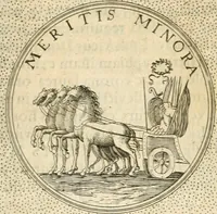 An illustration from Symbola diuina & humana pontificvm, imperatorvm, regvm : accessit breuis & facilis isagoge Iac. Typotii : ex mvsaeo Octavii de Strada civis Romani : tomus primus[-tertius] (1601)
