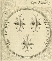 An illustration from Symbola diuina & humana pontificvm, imperatorvm, regvm : accessit breuis & facilis isagoge Iac. Typotii : ex mvsaeo Octavii de Strada civis Romani : tomus primus[-tertius] (1601)