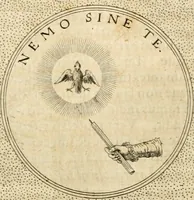 An illustration from Symbola diuina & humana pontificvm, imperatorvm, regvm : accessit breuis & facilis isagoge Iac. Typotii : ex mvsaeo Octavii de Strada civis Romani : tomus primus[-tertius] (1601)