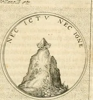 An illustration from Symbola diuina & humana pontificvm, imperatorvm, regvm : accessit breuis & facilis isagoge Iac. Typotii : ex mvsaeo Octavii de Strada civis Romani : tomus primus[-tertius] (1601)