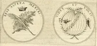 An illustration from Symbola diuina & humana pontificvm, imperatorvm, regvm : accessit breuis & facilis isagoge Iac. Typotii : ex mvsaeo Octavii de Strada civis Romani : tomus primus[-tertius] (1601)