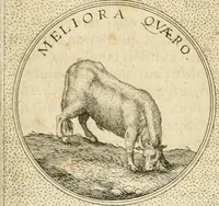 An illustration from Symbola diuina & humana pontificvm, imperatorvm, regvm : accessit breuis & facilis isagoge Iac. Typotii : ex mvsaeo Octavii de Strada civis Romani : tomus primus[-tertius] (1601)
