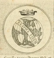 An illustration from Symbola diuina & humana pontificvm, imperatorvm, regvm : accessit breuis & facilis isagoge Iac. Typotii : ex mvsaeo Octavii de Strada civis Romani : tomus primus[-tertius] (1601)