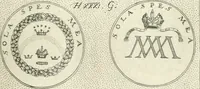 An illustration from Symbola diuina & humana pontificvm, imperatorvm, regvm : accessit breuis & facilis isagoge Iac. Typotii : ex mvsaeo Octavii de Strada civis Romani : tomus primus[-tertius] (1601)