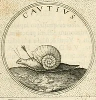 An illustration from Symbola diuina & humana pontificvm, imperatorvm, regvm : accessit breuis & facilis isagoge Iac. Typotii : ex mvsaeo Octavii de Strada civis Romani : tomus primus[-tertius] (1601)
