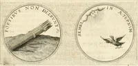 An illustration from Symbola diuina & humana pontificvm, imperatorvm, regvm : accessit breuis & facilis isagoge Iac. Typotii : ex mvsaeo Octavii de Strada civis Romani : tomus primus[-tertius] (1601)