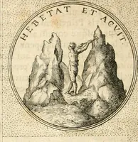 An illustration from Symbola diuina & humana pontificvm, imperatorvm, regvm : accessit breuis & facilis isagoge Iac. Typotii : ex mvsaeo Octavii de Strada civis Romani : tomus primus[-tertius] (1601)