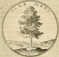 An illustration from Symbola diuina & humana pontificvm, imperatorvm, regvm : accessit breuis & facilis isagoge Iac. Typotii : ex mvsaeo Octavii de Strada civis Romani : tomus primus[-tertius] (1601)