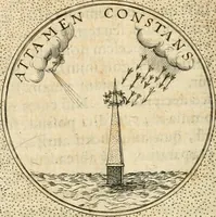 An illustration from Symbola diuina & humana pontificvm, imperatorvm, regvm : accessit breuis & facilis isagoge Iac. Typotii : ex mvsaeo Octavii de Strada civis Romani : tomus primus[-tertius] (1601)