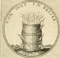 An illustration from Symbola diuina & humana pontificvm, imperatorvm, regvm : accessit breuis & facilis isagoge Iac. Typotii : ex mvsaeo Octavii de Strada civis Romani : tomus primus[-tertius] (1601)