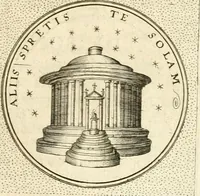 An illustration from Symbola diuina & humana pontificvm, imperatorvm, regvm : accessit breuis & facilis isagoge Iac. Typotii : ex mvsaeo Octavii de Strada civis Romani : tomus primus[-tertius] (1601)