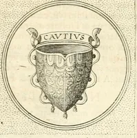 An illustration from Symbola diuina & humana pontificvm, imperatorvm, regvm : accessit breuis & facilis isagoge Iac. Typotii : ex mvsaeo Octavii de Strada civis Romani : tomus primus[-tertius] (1601)