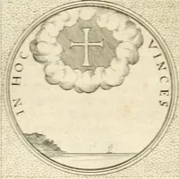 An illustration from Symbola diuina & humana pontificvm, imperatorvm, regvm : accessit breuis & facilis isagoge Iac. Typotii : ex mvsaeo Octavii de Strada civis Romani : tomus primus[-tertius] (1601)
