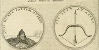An illustration from Symbola diuina & humana pontificvm, imperatorvm, regvm : accessit breuis & facilis isagoge Iac. Typotii : ex mvsaeo Octavii de Strada civis Romani : tomus primus[-tertius] (1601)