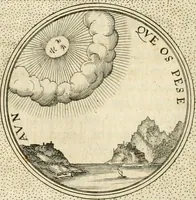 An illustration from Symbola diuina & humana pontificvm, imperatorvm, regvm : accessit breuis & facilis isagoge Iac. Typotii : ex mvsaeo Octavii de Strada civis Romani : tomus primus[-tertius] (1601)