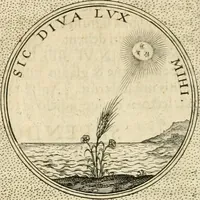 An illustration from Symbola diuina & humana pontificvm, imperatorvm, regvm : accessit breuis & facilis isagoge Iac. Typotii : ex mvsaeo Octavii de Strada civis Romani : tomus primus[-tertius] (1601)