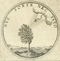 An illustration from Symbola diuina & humana pontificvm, imperatorvm, regvm : accessit breuis & facilis isagoge Iac. Typotii : ex mvsaeo Octavii de Strada civis Romani : tomus primus[-tertius] (1601)