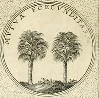 An illustration from Symbola diuina & humana pontificvm, imperatorvm, regvm : accessit breuis & facilis isagoge Iac. Typotii : ex mvsaeo Octavii de Strada civis Romani : tomus primus[-tertius] (1601)