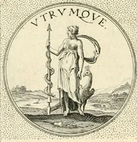 An illustration from Symbola diuina & humana pontificvm, imperatorvm, regvm : accessit breuis & facilis isagoge Iac. Typotii : ex mvsaeo Octavii de Strada civis Romani : tomus primus[-tertius] (1601)