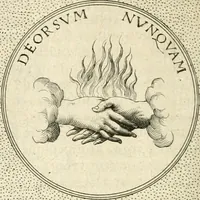 An illustration from Symbola diuina & humana pontificvm, imperatorvm, regvm : accessit breuis & facilis isagoge Iac. Typotii : ex mvsaeo Octavii de Strada civis Romani : tomus primus[-tertius] (1601)