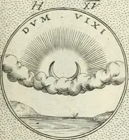 An illustration from Symbola diuina & humana pontificvm, imperatorvm, regvm : accessit breuis & facilis isagoge Iac. Typotii : ex mvsaeo Octavii de Strada civis Romani : tomus primus[-tertius] (1601)