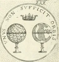 An illustration from Symbola diuina & humana pontificvm, imperatorvm, regvm : accessit breuis & facilis isagoge Iac. Typotii : ex mvsaeo Octavii de Strada civis Romani : tomus primus[-tertius] (1601)