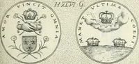 Picture 181 of 742 from Symbola diuina & humana pontificvm, imperatorvm, regvm : accessit breuis & facilis isagoge Iac. Typotii : ex mvsaeo Octavii de Strada civis Romani : tomus primus[-tertius] (1601), leaf 96