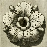 An illustration from Manuale di varj ornamenti tratti dalle fabbriche, e frammenti antichi : per uso, e commodo de' pittori, scultori, architetti, scarpellini, stuccatori, intagliatori di pietre, e legni, argentieri, giojellieri, ricamatori, ebanisti & c. (1781)