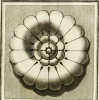 Picture 42 of 57 from Manuale di varj ornamenti tratti dalle fabbriche, e frammenti antichi : per uso, e commodo de' pittori, scultori, architetti, scarpellini, stuccatori, intagliatori di pietre, e legni, argentieri, giojellieri, ricamatori, ebanisti & c. (1781), leaf 84