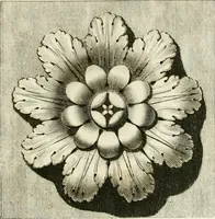 An illustration from Manuale di varj ornamenti tratti dalle fabbriche, e frammenti antichi : per uso, e commodo de' pittori, scultori, architetti, scarpellini, stuccatori, intagliatori di pietre, e legni, argentieri, giojellieri, ricamatori, ebanisti & c. (1781)