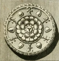 An illustration from Manuale di varj ornamenti tratti dalle fabbriche, e frammenti antichi : per uso, e commodo de' pittori, scultori, architetti, scarpellini, stuccatori, intagliatori di pietre, e legni, argentieri, giojellieri, ricamatori, ebanisti & c. (1781)