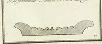 An illustration from Manuale di varj ornamenti tratti dalle fabbriche, e frammenti antichi : per uso, e commodo de' pittori, scultori, architetti, scarpellini, stuccatori, intagliatori di pietre, e legni, argentieri, giojellieri, ricamatori, ebanisti & c. (1781)
