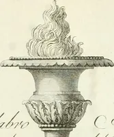 Picture 64 of 74 from Manuale di varj ornamenti tratti dalle fabbriche, e frammenti antichi : per uso, e commodo de' pittori, scultori, architetti, scarpellini, stuccatori, intagliatori di pietre, e legni, argentieri, giojellieri, ricamatori, ebanisti & c. (1781), leaf 128