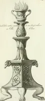 Picture 71 of 74 from Manuale di varj ornamenti tratti dalle fabbriche, e frammenti antichi : per uso, e commodo de' pittori, scultori, architetti, scarpellini, stuccatori, intagliatori di pietre, e legni, argentieri, giojellieri, ricamatori, ebanisti & c. (1781), leaf 138
