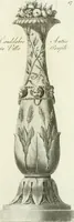 An illustration from Manuale di varj ornamenti tratti dalle fabbriche, e frammenti antichi : per uso, e commodo de' pittori, scultori, architetti, scarpellini, stuccatori, intagliatori di pietre, e legni, argentieri, giojellieri, ricamatori, ebanisti & c. (1781)