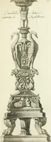 An illustration from Manuale di varj ornamenti tratti dalle fabbriche, e frammenti antichi : per uso, e commodo de' pittori, scultori, architetti, scarpellini, stuccatori, intagliatori di pietre, e legni, argentieri, giojellieri, ricamatori, ebanisti & c. (1781)