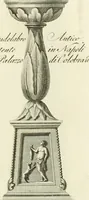 Picture 41 of 74 from Manuale di varj ornamenti tratti dalle fabbriche, e frammenti antichi : per uso, e commodo de' pittori, scultori, architetti, scarpellini, stuccatori, intagliatori di pietre, e legni, argentieri, giojellieri, ricamatori, ebanisti & c. (1781), leaf 82