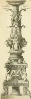Picture 43 of 74 from Manuale di varj ornamenti tratti dalle fabbriche, e frammenti antichi : per uso, e commodo de' pittori, scultori, architetti, scarpellini, stuccatori, intagliatori di pietre, e legni, argentieri, giojellieri, ricamatori, ebanisti & c. (1781), leaf 86