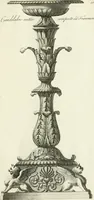 Picture 44 of 74 from Manuale di varj ornamenti tratti dalle fabbriche, e frammenti antichi : per uso, e commodo de' pittori, scultori, architetti, scarpellini, stuccatori, intagliatori di pietre, e legni, argentieri, giojellieri, ricamatori, ebanisti & c. (1781), leaf 88