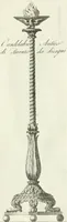 An illustration from Manuale di varj ornamenti tratti dalle fabbriche, e frammenti antichi : per uso, e commodo de' pittori, scultori, architetti, scarpellini, stuccatori, intagliatori di pietre, e legni, argentieri, giojellieri, ricamatori, ebanisti & c. (1781)