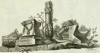 Picture 2 of 54 from Manuale di varj ornamenti tratti dalle fabbriche, e frammenti antichi : per uso, e commodo de' pittori, scultori, architetti, scarpellini, stuccatori, intagliatori di pietre, e legni, argentieri, giojellieri, ricamatori, ebanisti & c. (1781), leaf 4