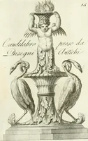 Picture 24 of 54 from Manuale di varj ornamenti tratti dalle fabbriche, e frammenti antichi : per uso, e commodo de' pittori, scultori, architetti, scarpellini, stuccatori, intagliatori di pietre, e legni, argentieri, giojellieri, ricamatori, ebanisti & c. (1781), leaf 48