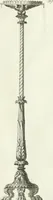 An illustration from Manuale di varj ornamenti tratti dalle fabbriche, e frammenti antichi : per uso, e commodo de' pittori, scultori, architetti, scarpellini, stuccatori, intagliatori di pietre, e legni, argentieri, giojellieri, ricamatori, ebanisti & c. (1781)