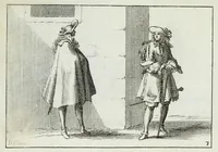 An illustration from Divers desseins de figures, et de paysages, pour apprendre à dessiner à la plume : dédiez à Monsieur Colbert d'Ormoy