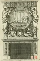 An illustration from Divers desseins de cheminées a la royalle (1600)