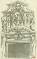 An illustration from Divers desseins de cheminées a la royalle (1600)
