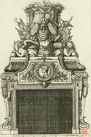 An illustration from Divers desseins de cheminées a la royalle (1600)