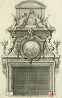 An illustration from Divers desseins de cheminées a la royalle (1600)